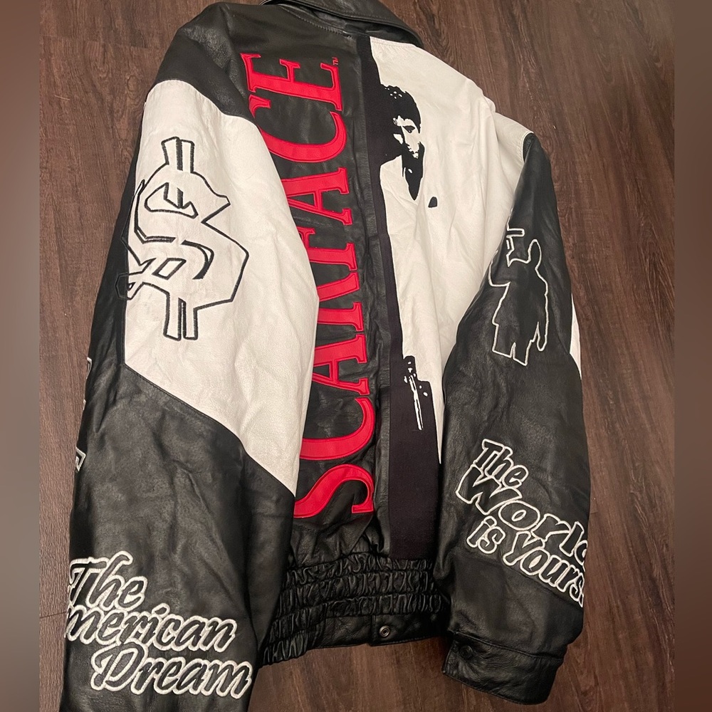 Rare Authentic JH DESIGN SCARFACE Jacket - Picture 3 of 14